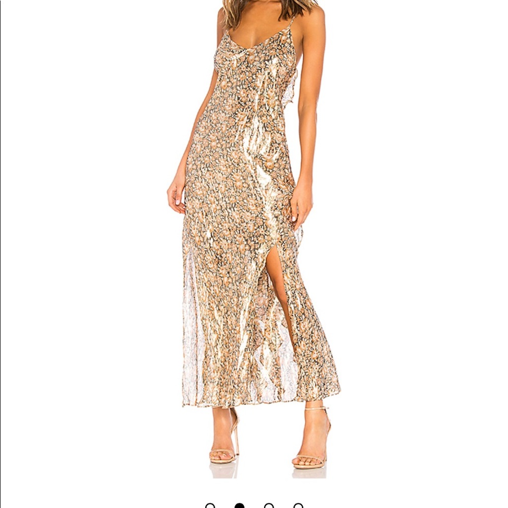 Loveshackfancy Kate ruffle slip dress